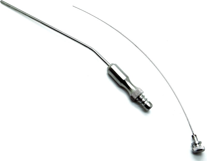 Premium Instruments 3× Frazier Tube No. 7 (2.33mm), 7.6" Aspirator Diagnostic Instruments - Image 1